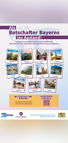Botschafter Bayern - Programmjahr 2026/2027