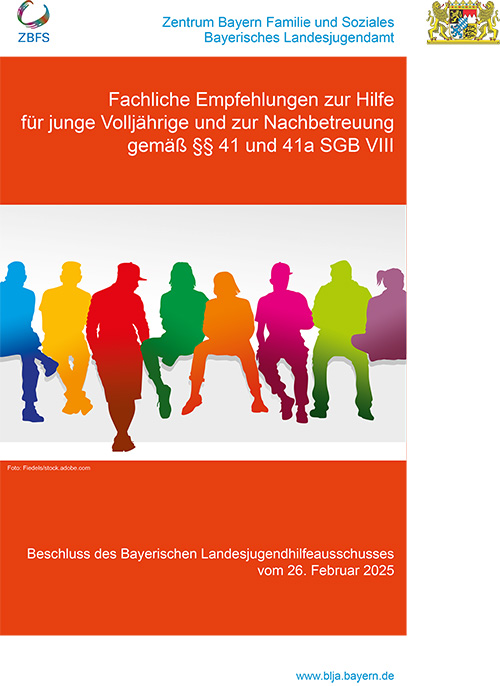 Detailansicht zu Fachliche Empfehlungen zur Hilfe für junge Volljährige und zur Nachbetreuung gemäß §§ 41 und 41a SGB VIII