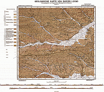Produktbild 1 für den Artikel: Geologische Karte m. Erläuterung 1:25 000 6230 Höchstadt a. d. Aisch