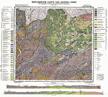 Produktbild 1 für den Artikel: Geologische Karte m. Erläuterung 1:25 000 5635 Nordhalben
