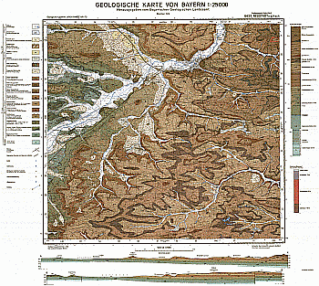 Produktbild 1 für den Artikel: Geologische Karte m. Erläuterung 1:25 000 6429 Neustadt a.d. Aisch