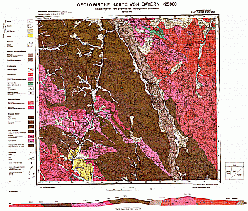 Produktbild 1 für den Artikel: Geologische Karte 1:25 000 6942 St. Englmar