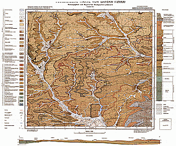 Produktbild 1 für den Artikel: Geologische Karte 1:25 000 6828 Feuchtwangen Ost