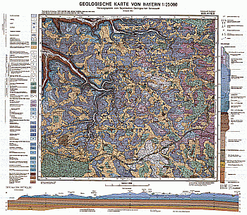 Produktbild 1 für den Artikel: Geologische Karte 1:25 000 6535 Alfeld