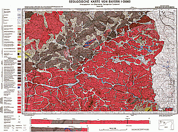Produktbild 1 für den Artikel: Geologische Karte 1:25 000 5838/5839 Selb/Schönberg