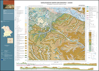Produktbild 1 für den Artikel: Geologische Karte 1:25 000 6029 Knetzgau