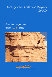 Produktbild 1 für den Artikel: Kurzerläuterung z. Geologischen Karte 1:25 000 7033 Titting