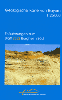Produktbild 1 für den Artikel: Kurzerläuterung z. Geologischen Karte 1:25 000 7332 Burgheim Süd