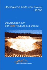 Produktbild 1 für den Artikel: Kurzerläuterung z. Geologischen Karte 1:25 000 7233 Neuburg a. d. Donau