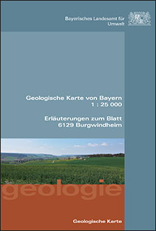 Produktbild 1 für den Artikel: Erläuterungen zur Geologischen Karte 1:25 000, 6129 Burgwindheim