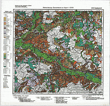 Produktbild 1 für den Artikel: Bodenschätzungskarte 1:25 000 5833 Burgkunstadt