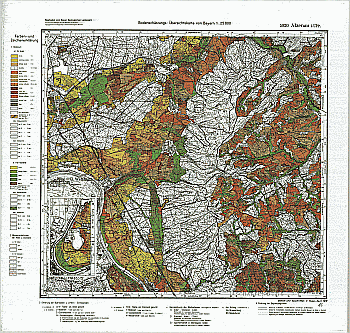 Produktbild 1 für den Artikel: Bodenschätzungskarte 1:25 000 5920 Alzenau i. Unterfr.