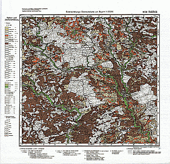Produktbild 1 für den Artikel: Bodenschätzungskarte 1:25 000 6033 Hollfeld
