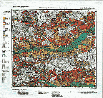 Produktbild 1 für den Artikel: Bodenschätzungskarte 1:25 000 6230 Höchstadt a.d. Aisch