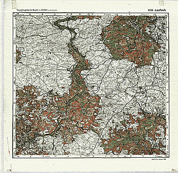 Produktbild 1 für den Artikel: Bodenschätzungskarte 1:25 000 6335 Auerbach i.d.Opf.