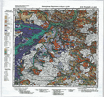 Produktbild 1 für den Artikel: Bodenschätzungskarte 1:25 000 6429 Neustadt a.d. Aisch