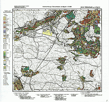 Produktbild 1 für den Artikel: Bodenschätzungskarte 1:25 000 6533 Röthenbach a.d. Pegnitz