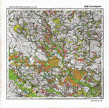 Produktbild 1 für den Artikel: Bodenschätzungskarte 1:25 000 6538 Schmidgaden