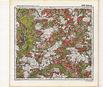 Produktbild 1 für den Artikel: Bodenschätzungskarte 1:25 000 6539 Nabburg
