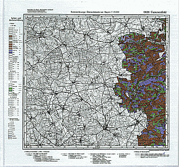 Produktbild 1 für den Artikel: Bodenschätzungskarte 1:25 000 6626 Gammesfeld