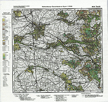 Produktbild 1 für den Artikel: Bodenschätzungskarte 1:25 000 6633 Feucht