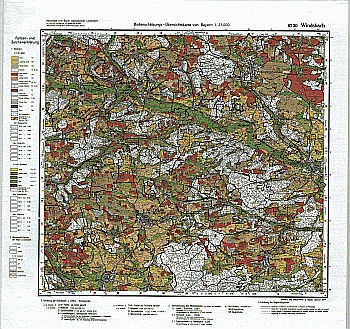 Produktbild 1 für den Artikel: Bodenschätzungskarte 1:25 000 6730 Windsbach