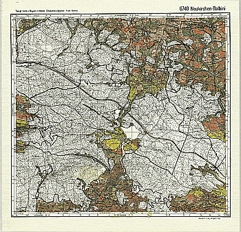 Produktbild 1 für den Artikel: Bodenschätzungskarte 1:25 000 6740 Neukirchen-Balbini