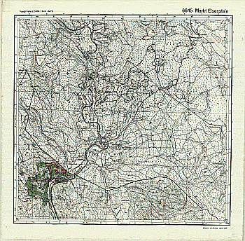 Produktbild 1 für den Artikel: Bodenschätzungskarte 1:25 000 6845 Markt Eisenstein