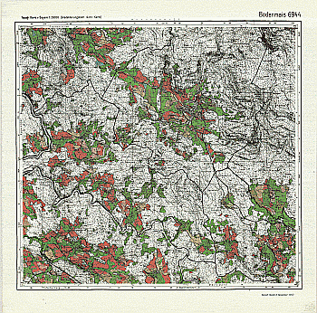 Produktbild 1 für den Artikel: Bodenschätzungskarte 1:25 000 6944 Bodenmais