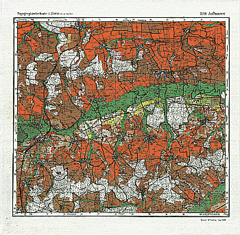 Produktbild 1 für den Artikel: Bodenschätzungskarte 1:25 000 7139 Aufhausen
