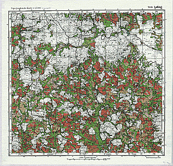 Produktbild 1 für den Artikel: Bodenschätzungskarte 1:25 000 7144 Lalling