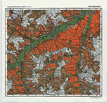 Produktbild 1 für den Artikel: Bodenschätzungskarte 1:25 000 7239 Mallersdorf
