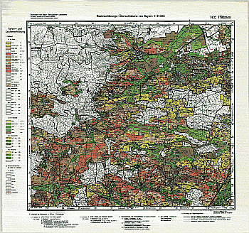 Produktbild 1 für den Artikel: Bodenschätzungskarte 1:25 000 7432 Pöttmes