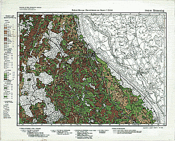 Produktbild 1 für den Artikel: Bodenschätzungskarte 1:25 000 7942/7943 Tittmoning