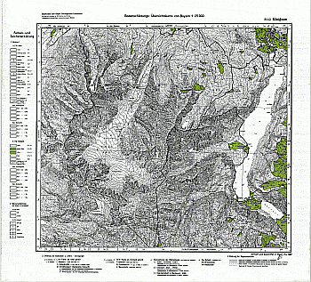 Produktbild 1 für den Artikel: Bodenschätzungskarte 1:25 000 8443 Koenigssee