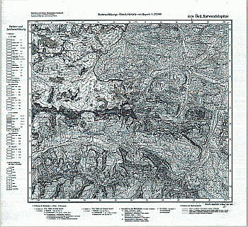 Produktbild 1 für den Artikel: Bodenschätzungskarte 1:25 000 8534 Östliche Karwendelspitze