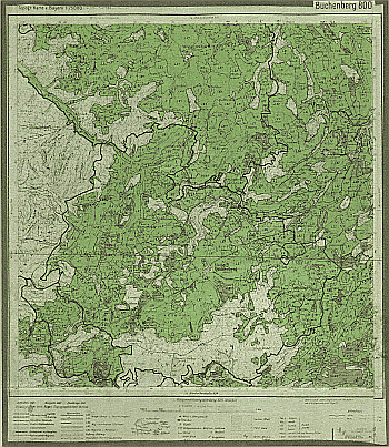 Produktbild 1 für den Artikel: Bodenschätzungskarte 1:25 000 800 Buchenberg