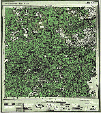 Produktbild 1 für den Artikel: Bodenschätzungskarte 1:25 000 831 Seeg
