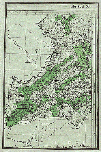 Produktbild 1 für den Artikel: Bodenschätzungskarte 1:25 000 891 Biberkopf