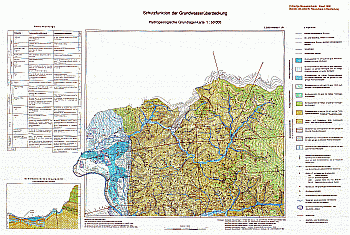 Produktbild 1 für den Artikel: Hydrogeologische Karte 1:50 000 L5920 Alzenau i. Ufr.