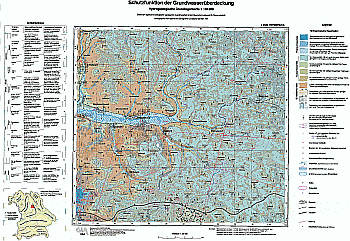 Produktbild 1 für den Artikel: Hydrogeologische Karte 1:50 000 L6534 Hersbruck