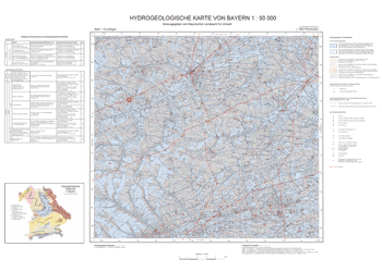 Produktbild 1 für den Artikel: Hydrogeologische Karte 1:50 000 L7542 Pfarrkirchen