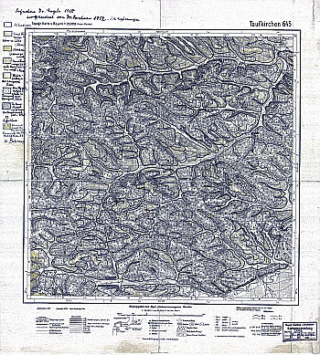 Produktbild 1 für den Artikel: Geologische Manuskriptkarte 1:25 000 645 Taufkirchen