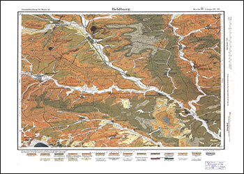Produktbild 1 für den Artikel: Historische Geologische Karte 1:25 000 5730 Heldburg (alte Nummer 7045)