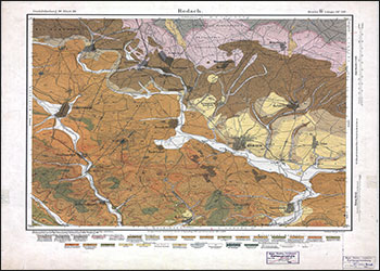 Produktbild 1 für den Artikel: Historische Geologische Karte 1:25 000 5630 Rodach (alte Nummer 7039)