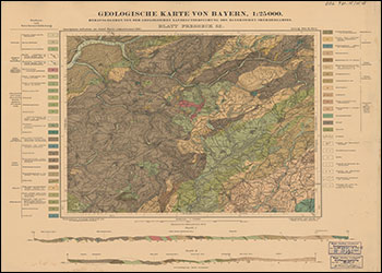 Produktbild 1 für den Artikel: Historische Geologische Karte 1:25 000 5735 Presseck (alte Nummer 52)