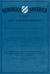 Produktbild 1 für den Artikel: Geologica Bavarica Band 49: Die Uranvork. im Burgsandstein Mittelfrankens. Sedimentolog. Untersuchung uranhalt. Keupersed. aus der Umgebung von Lichtenfels b. Coburg. Altersbestimmung an sekundären Uranmineralien a. d. Fichtelgeb. u. d. nör