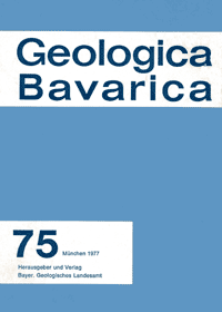 Produktbild 1 für den Artikel: Geologica Bavarica Band 75: Ergebnisse der Ries-Forschungsbohrung 1973: Struktur des Kraters und Entwicklung des Kratersees.