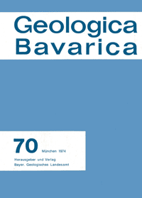 Produktbild 1 für den Artikel: Geologica Bavarica Band 70: Das geologische Schrifttum über Nordost-Bayern (1476 - 1965). Teil I: Bibliographie.