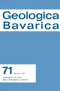 Produktbild 1 für den Artikel: Geologica Bavarica Band 71: Das geologische Schrifttum über Nordost-Bayern (1476 - 1965). Teil II: Biographisches Autoren-Register.